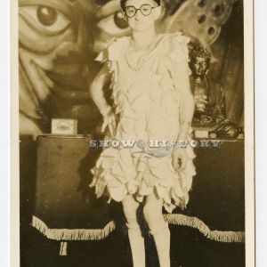 Signed on the back "Betty, Koo Koo The Bird Girl"